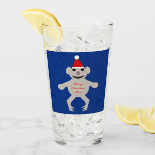 Australian Christmas Koala Bear Glass