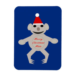 Australian Christmas Koala Bear Magnet