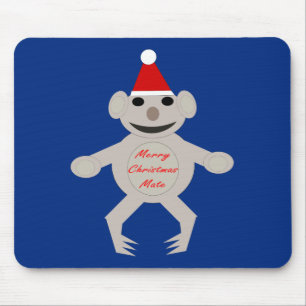 Australian Christmas Koala Bear Mousepad