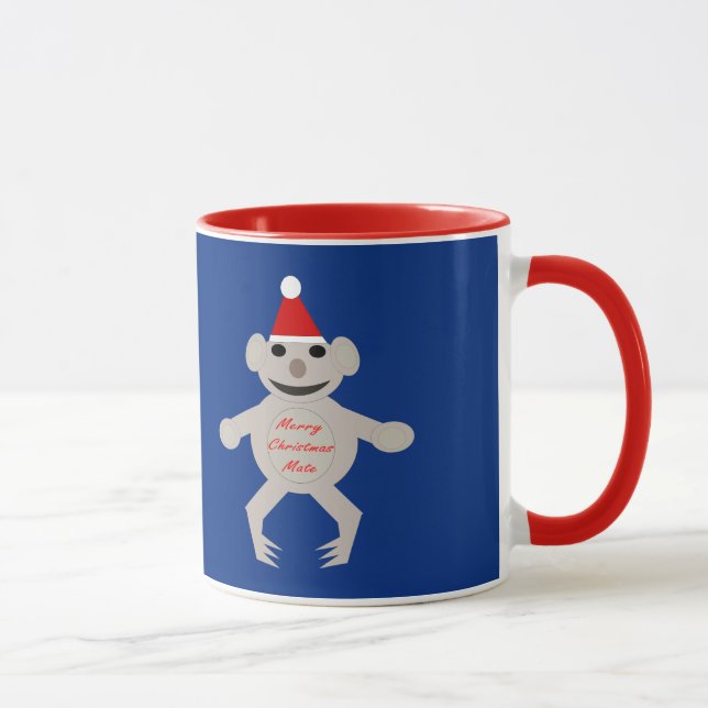 Australian Christmas Koala Bear Mug (Right)