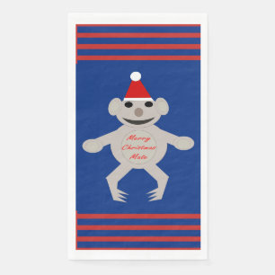 Australian Christmas Koala Bear Napkin