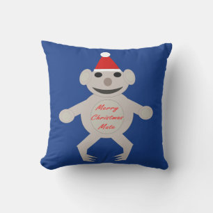 Australian Christmas Koala Bear Outdoor Pillow