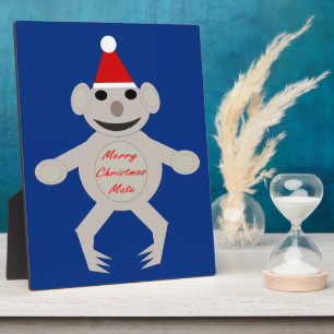 Australian Christmas Koala Bear Plaque