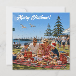 Australian Christmas Port Arlington Melbourne Holiday Card