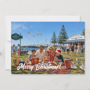 Australian Christmas Port Arlington Melbourne Holiday Card