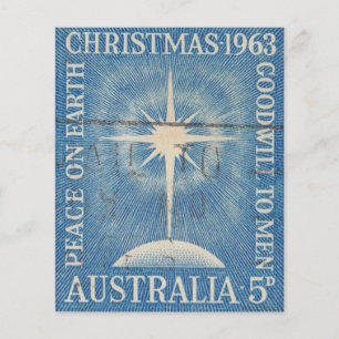 Australian  christmas postage stamp