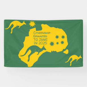 Australian Citizenship Gift Aussie Citizenship Banner