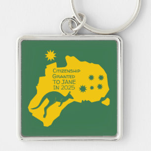 Australian Citizenship Gift   Aussie Citizenship   Key Ring