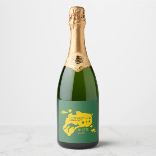 Australian Citizenship Gift   Aussie Citizenship   Sparkling Wine Label
