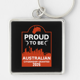 Australian Citizenship Gift Key Ring
