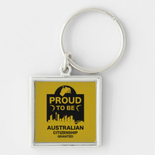 Australian Citizenship Gift Key Ring