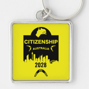 Australian Citizenship Gift Key Ring