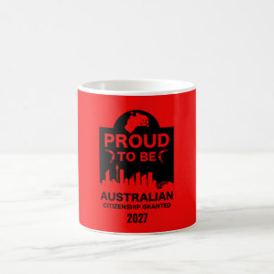 Australian Citizenship Gift Magic Mug
