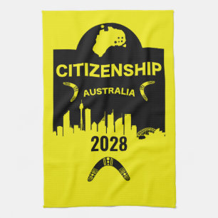 Australian Citizenship Gift Tea Towel