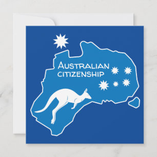 Australian Citizenship Party Gifts Card