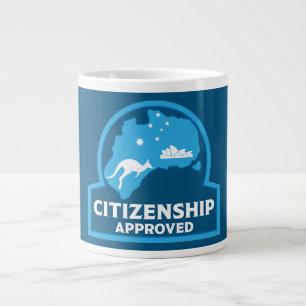 Australian Citizenship Party Gifts Large Coffee Mug