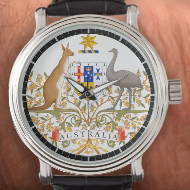 Australian Coat of Arms on a Watch (Creator Uploaded)