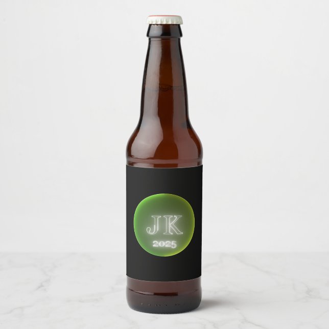 Australian Colours Beer Bottle Label (Front)