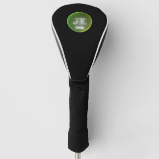 Australian Colours Golf Head Cover Green Yellow