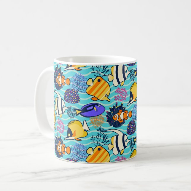 Australian Coral reef Coffee Mug (Front Left)