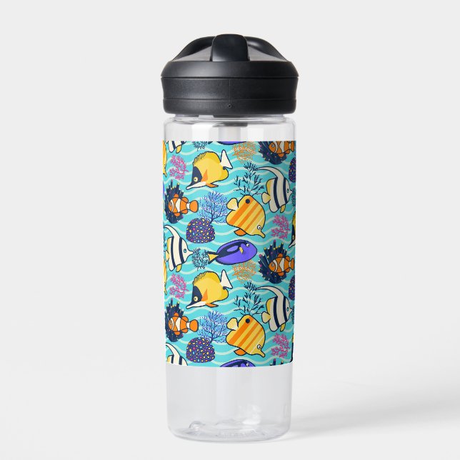 Australian Coral reef Water Bottle (Front)