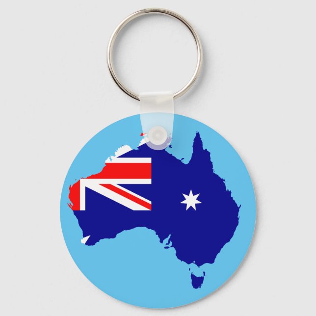 Australian country key ring (Front)