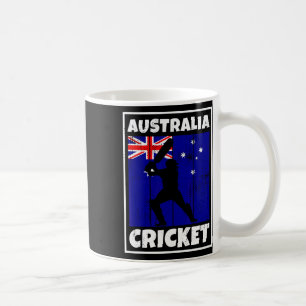 Australian Cricket Fan Flag Of Australia Cricket Coffee Mug