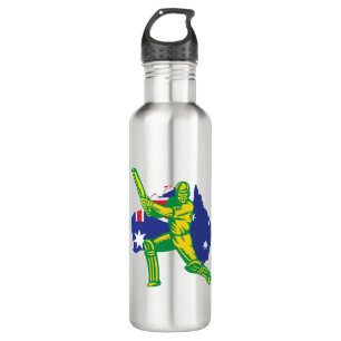 Australian Cricket Team T-Shirt Fans Jersey 710 Ml Water Bottle