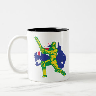 Australian Cricket Team T-Shirt Fans Jersey Two-Tone Coffee Mug