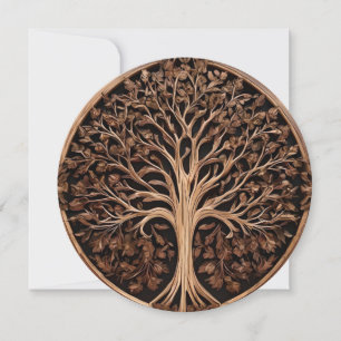 Australian Delights: Waratah Tree Wood Print, Save The Date