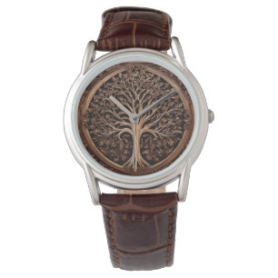Australian Delights: Waratah Wood Print, Watch