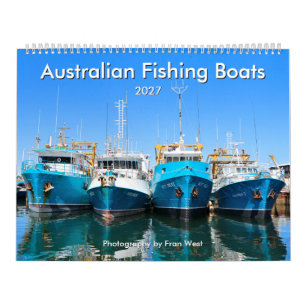 Australian Fishing Boats 2027 calendar