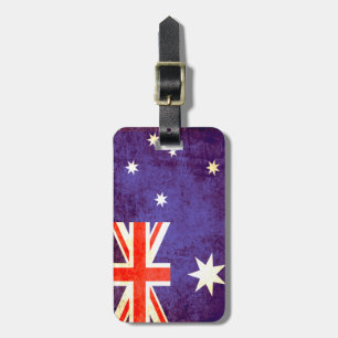 Australian flag Australia luggage tag