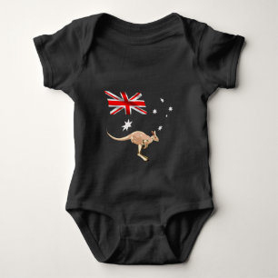 Australian flag baby bodysuit