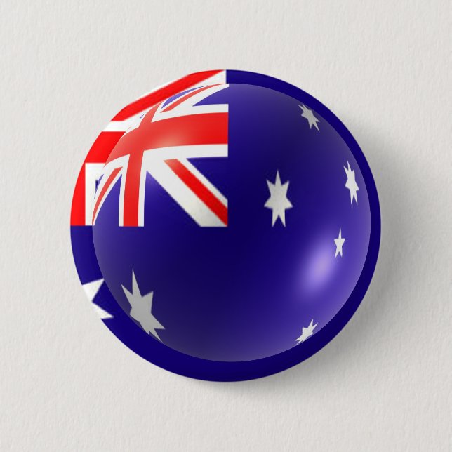 Australian Flag Button (Front)