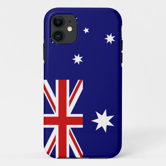 Australian Flag Case-Mate iPhone Case (Back)