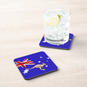 Australian flag coaster