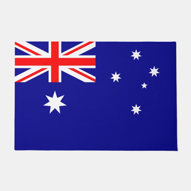 Australian Flag Doormat (Front)