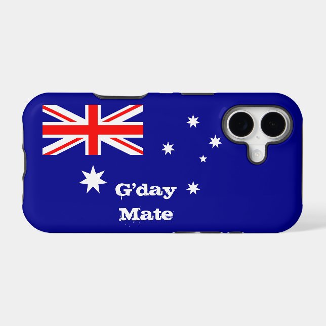 Australian Flag & G'day Mate fashion /sports Case (Back (Horizontal))