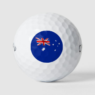 Australian flag golf balls