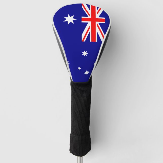Australian Flag Golf Head Cover (Front)