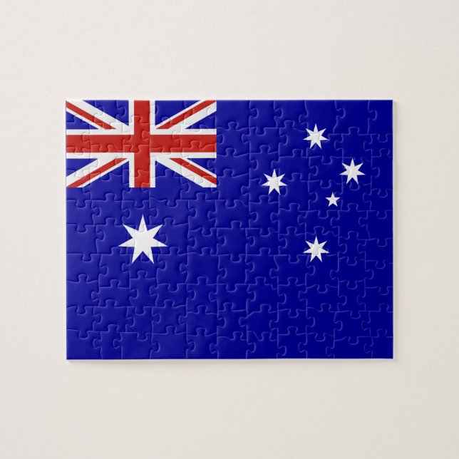 Australian flag jigsaw puzzle (Horizontal)