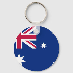 Australian flag key ring