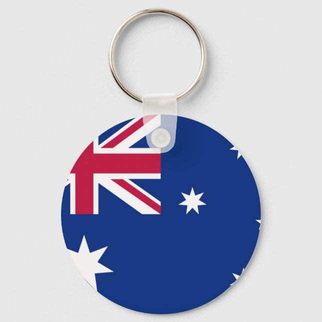 Australian flag key ring (Front)