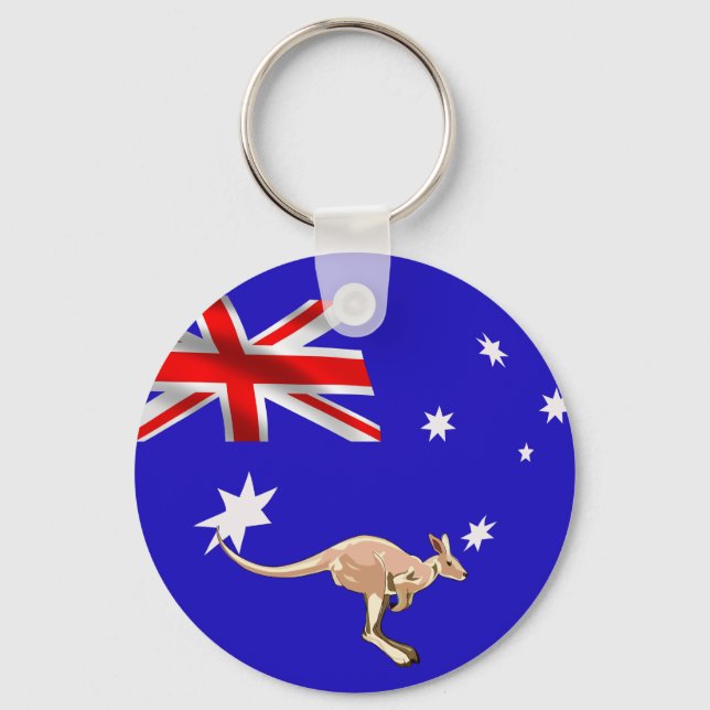 Australian flag key ring (Front)
