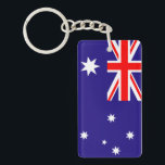 Australian flag keychains<br><div class="desc">Australian flag keychains. Aussie gift idea. Flag of Australia design.</div>
