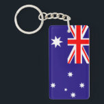 Australian flag keychains<br><div class="desc">Australian flag keychains. Aussie gift idea. Flag of Australia design.</div>