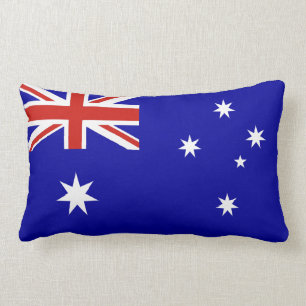 Australian flag lumbar cushion