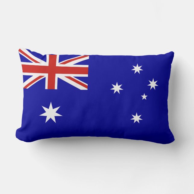 Australian flag lumbar cushion (Front)