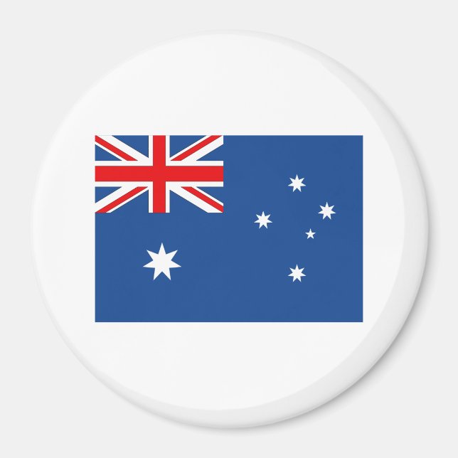 Australian Flag Magnet (Front)